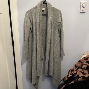 Anthropologie if it were me Grey Women's Drape Cardigan